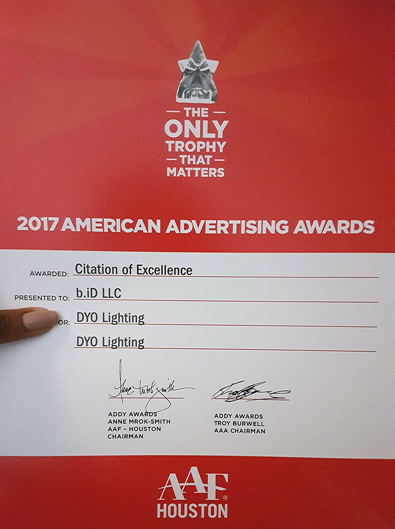 2017 Citation of Excellence - Logo Design Award