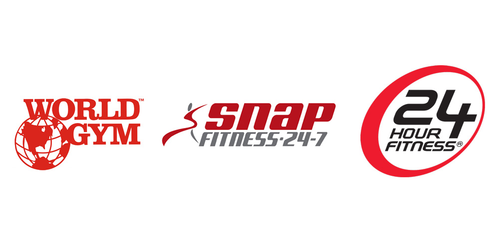 Red fitness logo examples