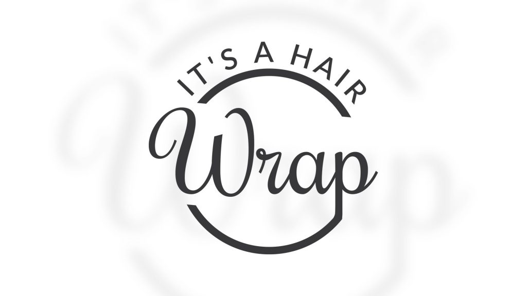 Logo design for Black-Owned Health & Beauty Brand It's a Hair Wrap