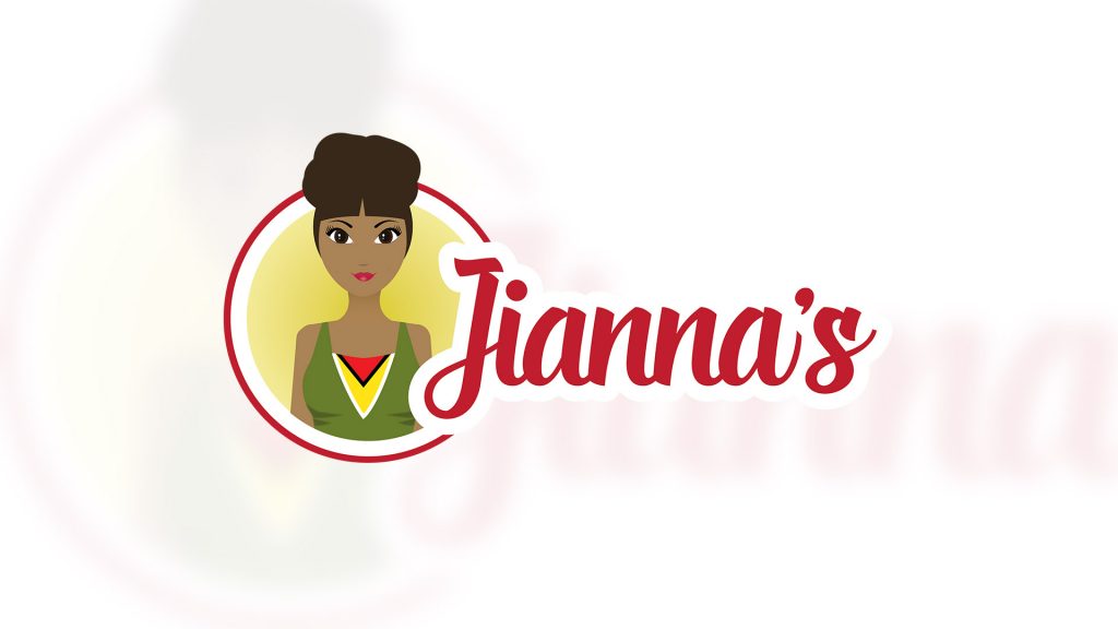 Jiannas | Caribbean Food & Beverage Logo design