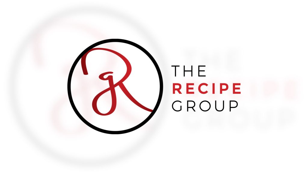 Custom Logo design for The Recipe Group