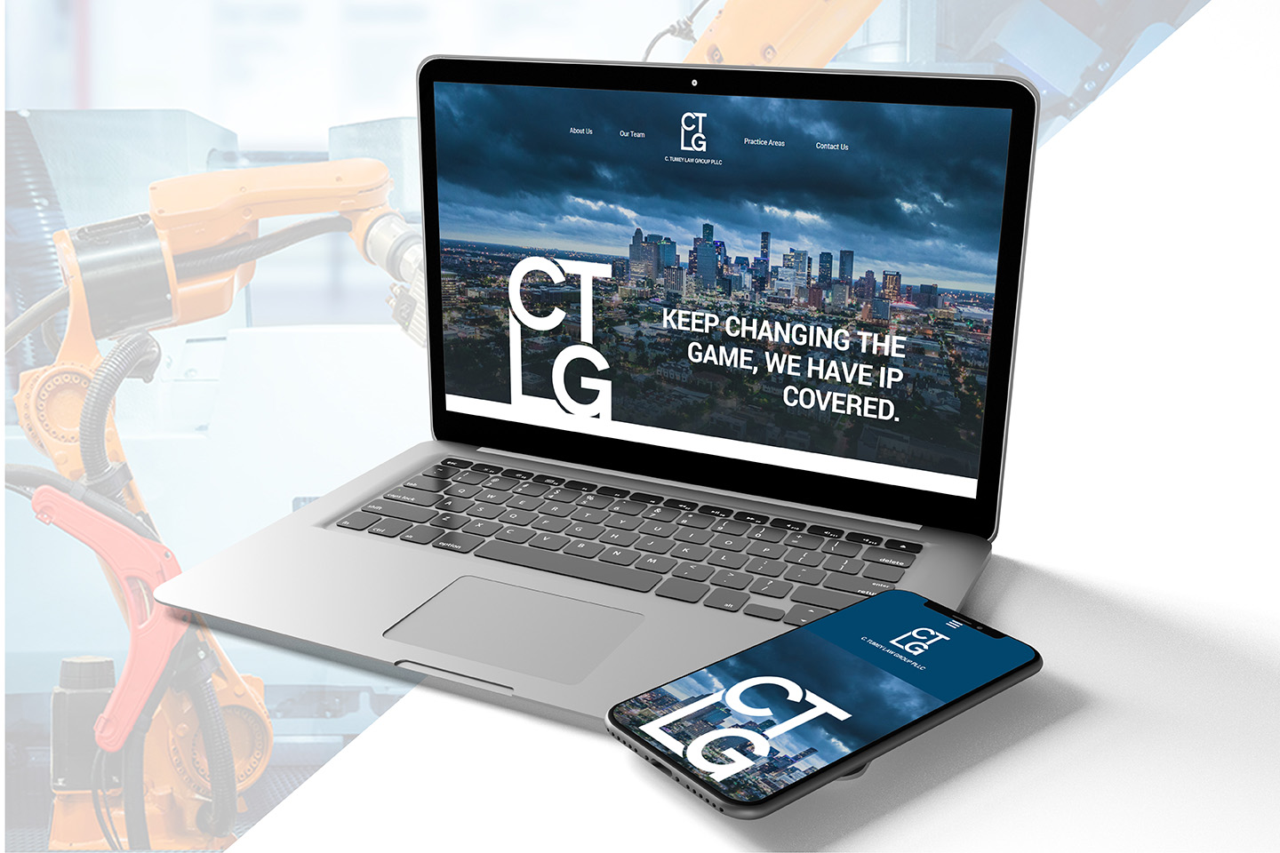 C. Tumey Law Group | Houston Area Patent Attorney Web Design