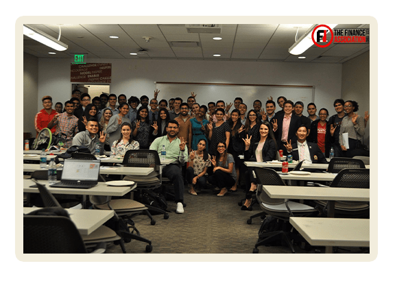 Dana speaking with UH Finance Association (2018)