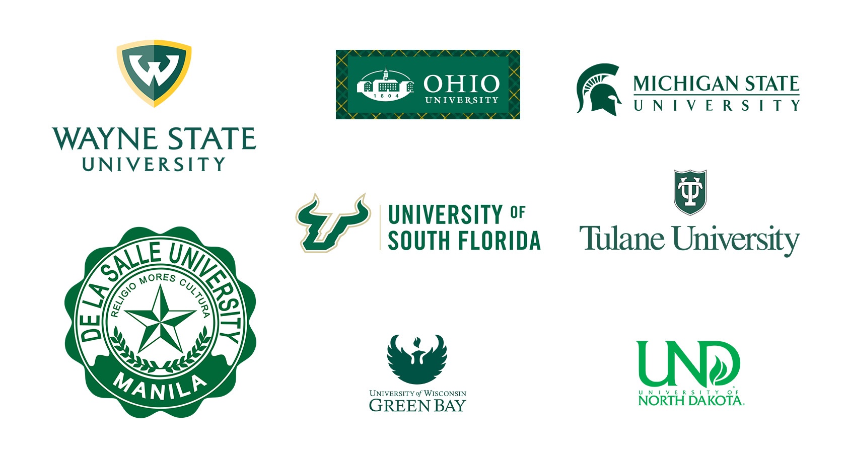 Colleges and universities | Educational institutional uses of green in branding