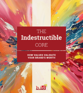 Cover: The Indestructible Core: How Values Validate Your Brand's Worth